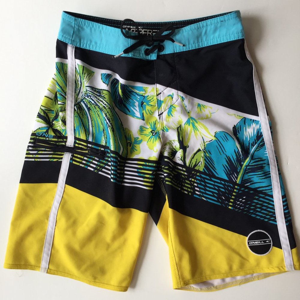 Boys O'Neill HyperFreak board shorts swim 10 25